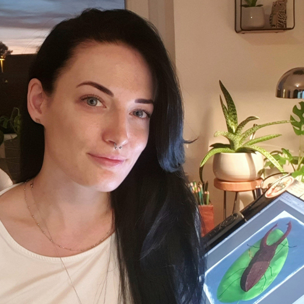 Illustratorin Katharina Trautner